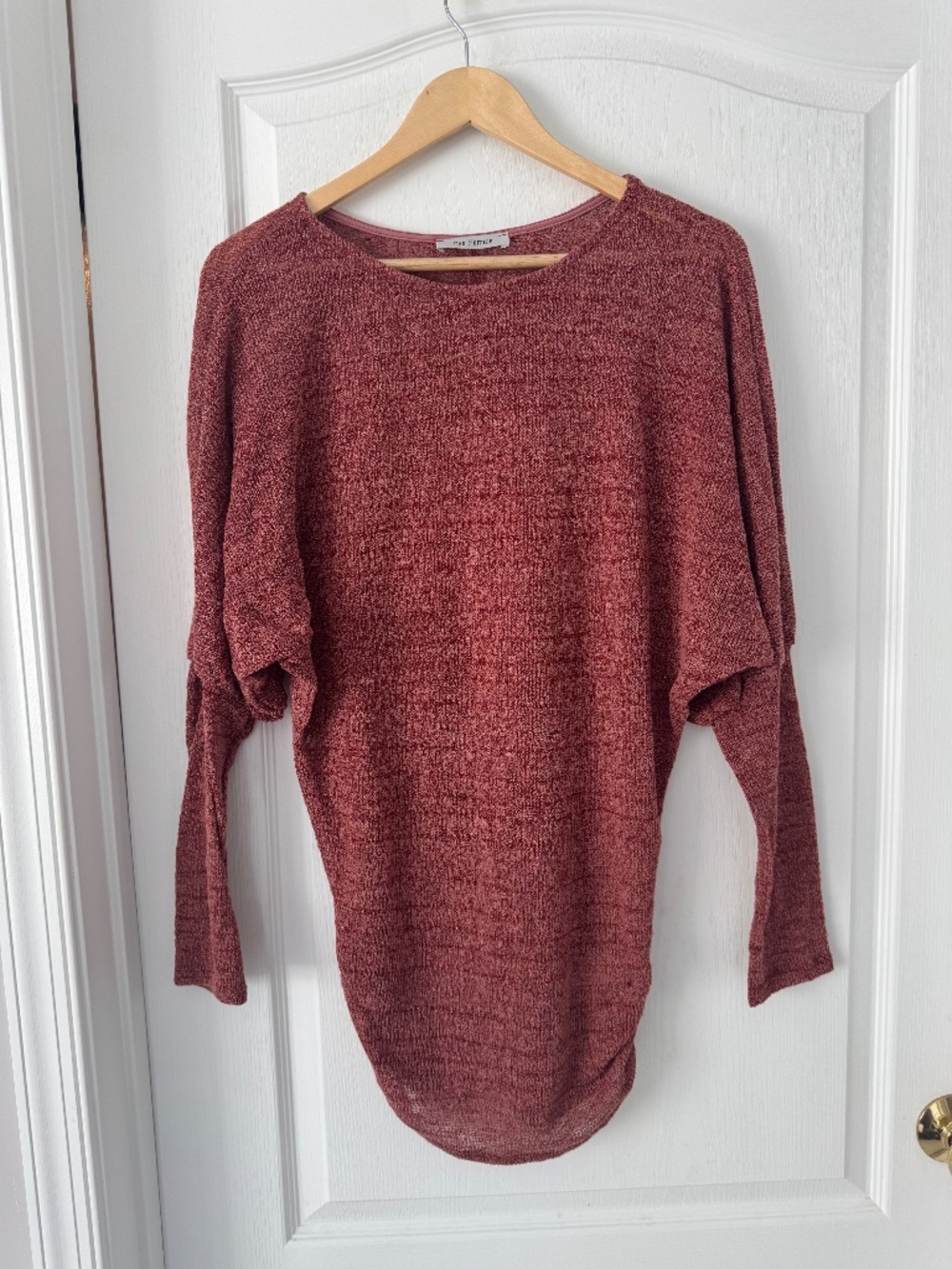 Burnt Red Shimmery Shirt